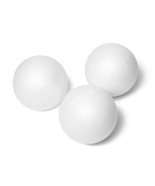 Bolas de porex 8 cm de diámetro, pack de 25 unidades. 2