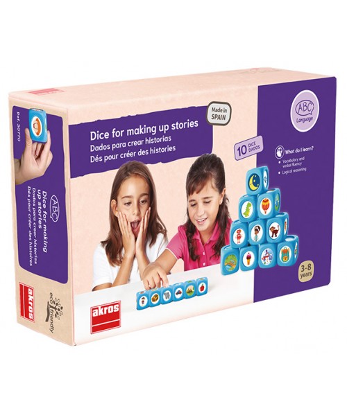 Dados para crear historias. Akros