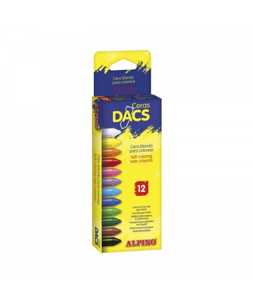 Caja ceras Dacs 12 colores