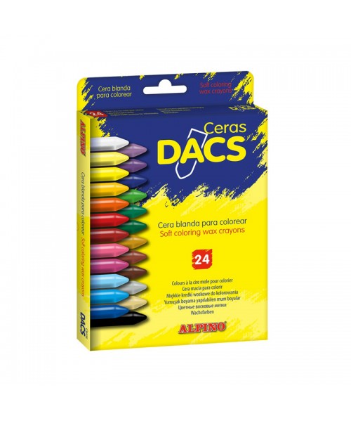 Caja ceras Dacs 24 colores