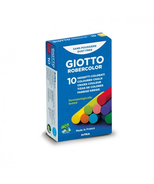 10 Tizas colores robercolor