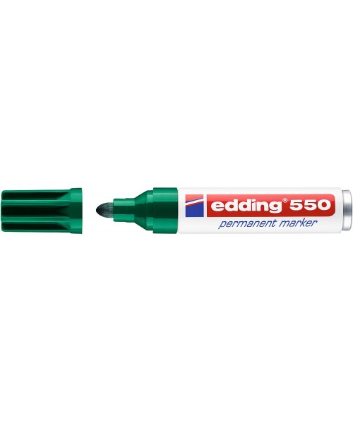 Rotulador edding 550 verde