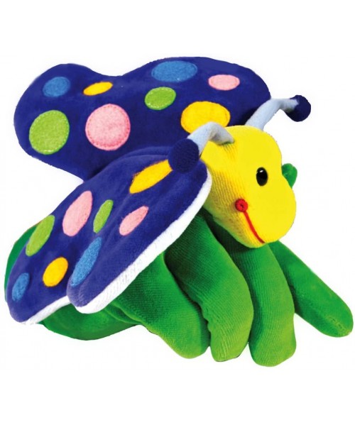 Marioneta guante - Mariposa