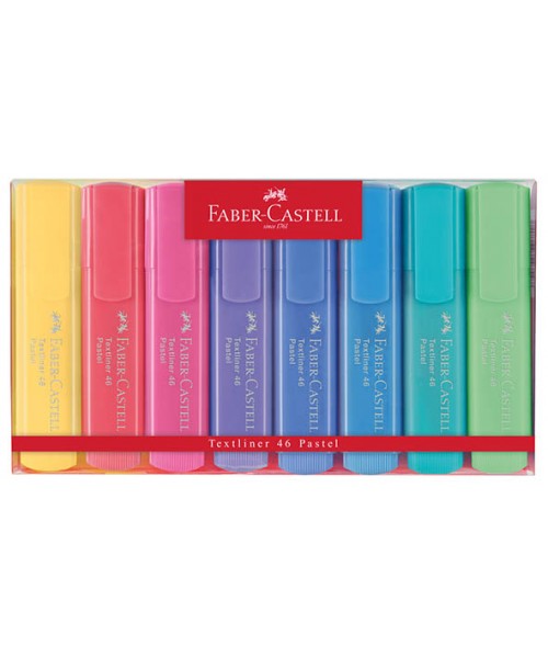 Marcador texliner pastel