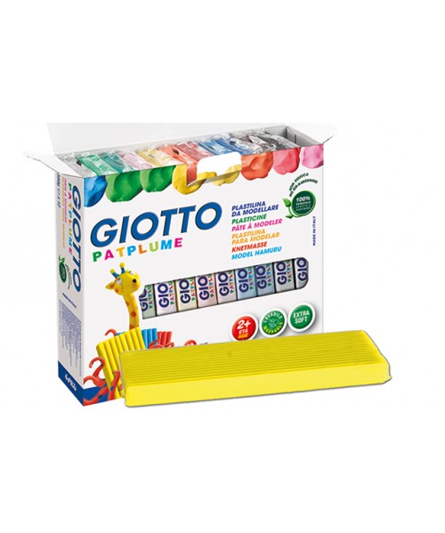 Caja 12 Pastillas Patplume 350 grs. Giotto.