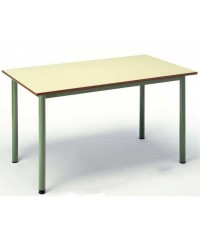 Mesa lectura y comedor verde 140x80x75 cm de alto. P/v