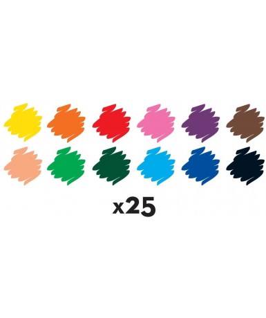 Class pack ceras Jovicolor Triwax 300 unidades