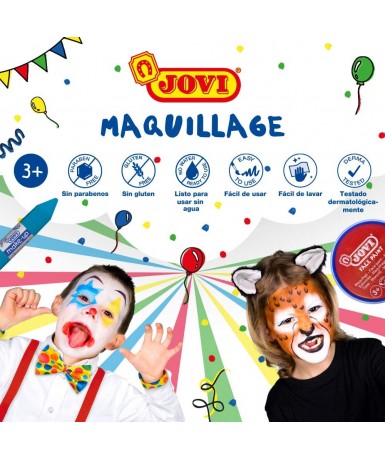 Estuche 6 Maquillajes en crema Face Paint