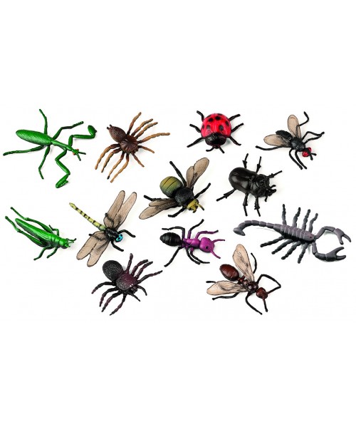 Bote insectos- 12 figuras