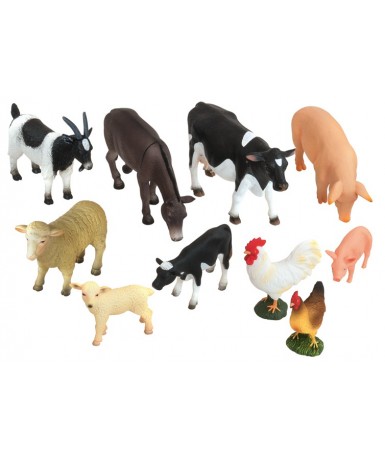 Animales granja- 10 animales