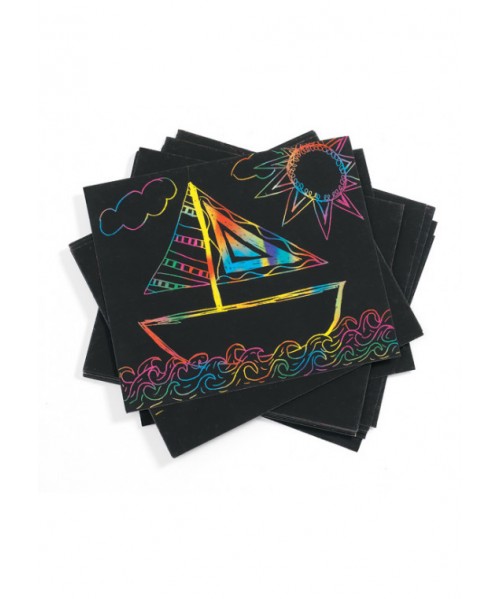 Láminas para rascar