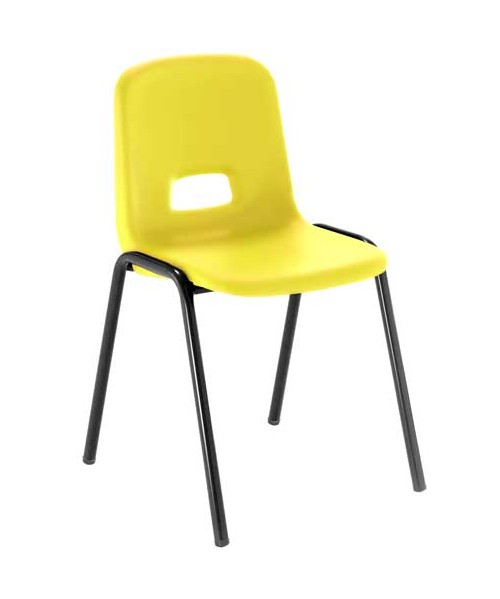 Silla carcasa patas negras - 36 cm. de alto 2