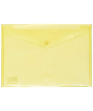 12 Sobres translúcido folio amarillo