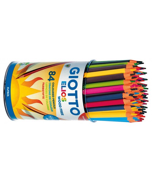 Bote de 84 lapiceros Elios triangulares Giotto 2