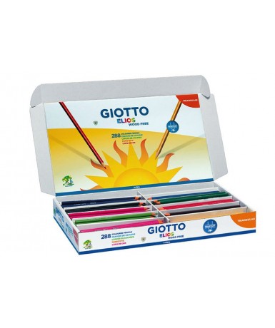 Pack 288 lapiceros Elios triangulares Giotto