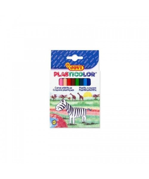 Caja ceras Plasticolor 12 colores