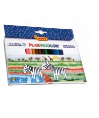 Caja ceras Plasticolor 24 colores