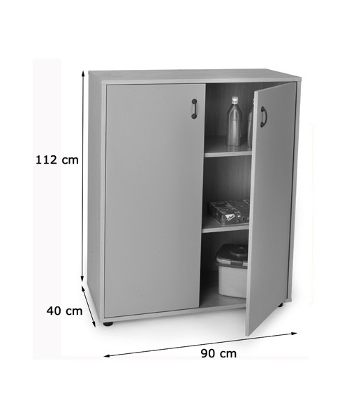 Armario intermedio: 2 puertas + 3 huecos 2