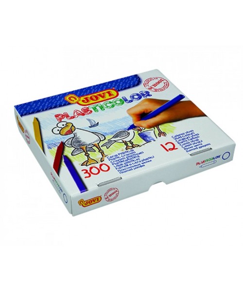 Caja ceras Plasticolor 300 uds