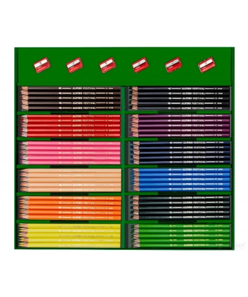 Caja lapiceros color Alpino 288 uds 2