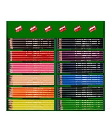 Caja lapiceros color alpino 288 uds