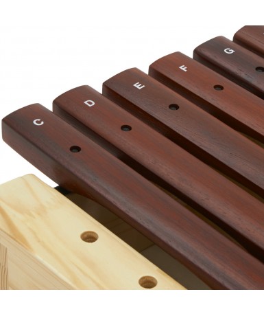 Xilófono soprano do/fa diatónico