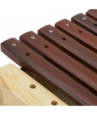 Xilófono soprano do/fa diatónico