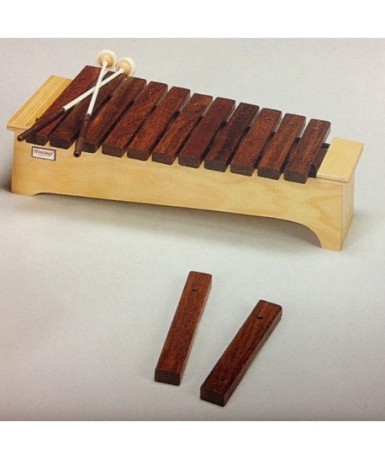 Xilófono soprano do/fa diatónico