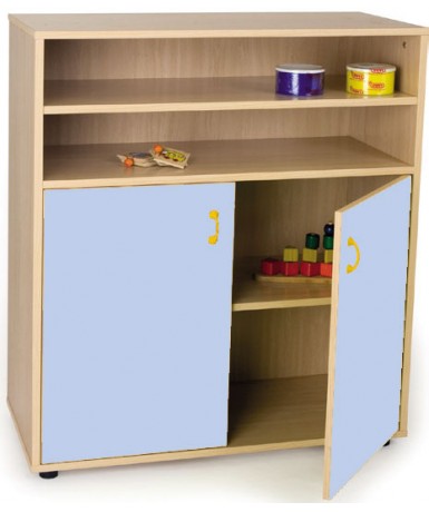 Armario intermedio: 2 estantes+2 puertas y 2...