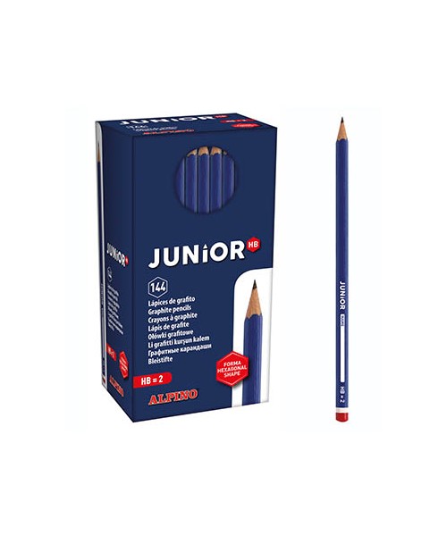 Lapiz junior grafito - 144 unidades