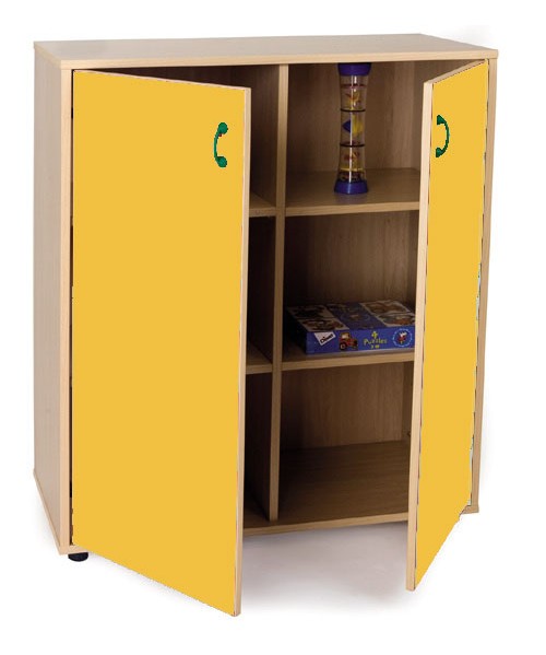 Armario intermedio: 2 puertas + 6 huecos 2