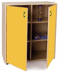 Armario intermedio: 2 puertas + 6 huecos