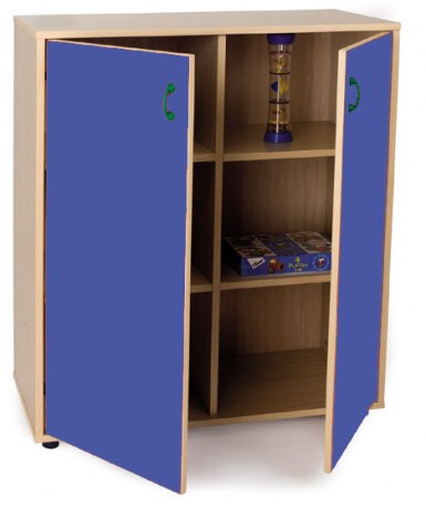 Armario intermedio: 2 puertas + 6 huecos