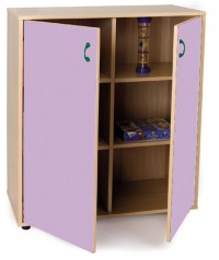 Armario intermedio: 2 puertas + 6 huecos