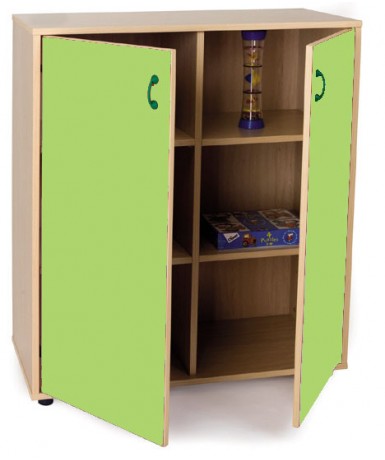 Armario intermedio: 2 puertas + 6 huecos