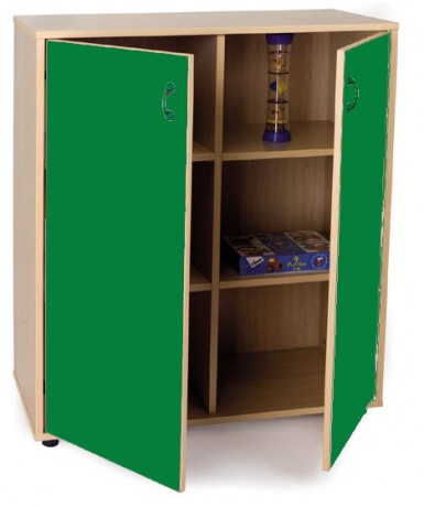 Armario intermedio: 2 puertas + 6 huecos