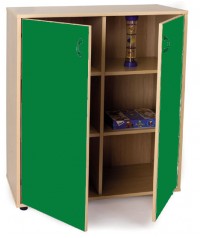 Armario intermedio: 2 puertas + 6 huecos