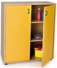 Armario intermedio: 2 puertas + 3 huecos