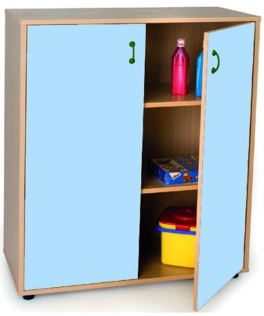 Armario intermedio: 2 puertas + 3 huecos