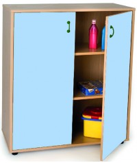 Armario intermedio: 2 puertas + 3 huecos