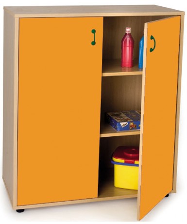 Armario intermedio: 2 puertas + 3 huecos