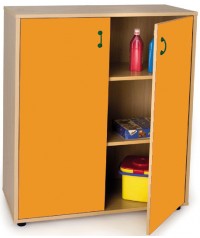 Armario intermedio: 2 puertas + 3 huecos