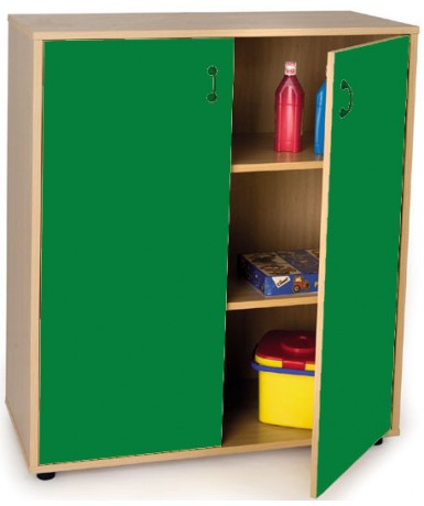 Armario intermedio: 2 puertas + 3 huecos