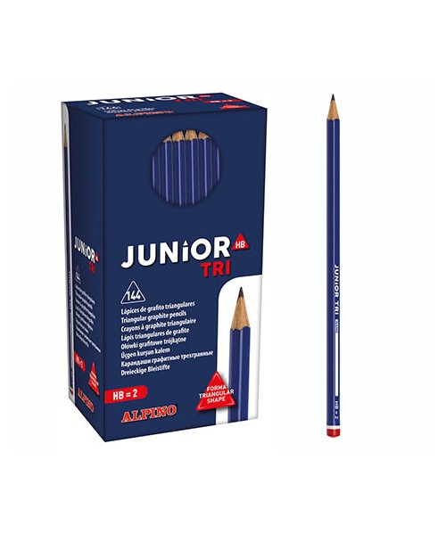 Lapiz junior tri grafito - 144 unidades