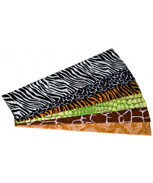 Papel crespón animales - 6 rollos
