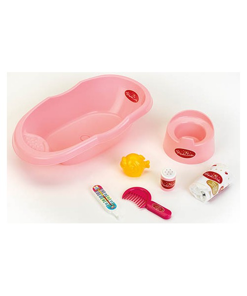 Bañera con accesorios