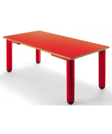 Mesa nido rectangular 120x60 cm. - 52 cm. de alto