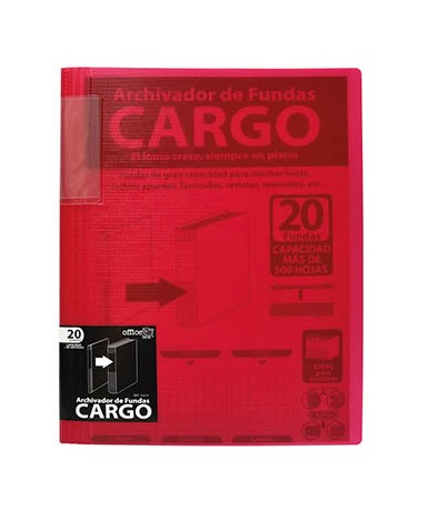 Carpeta 20 fundas capacidad 500 hojas
