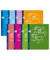 Libretas Lamela A4 Cuadros 3 mm