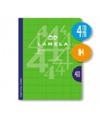 Libretas Lamela A4 Cuadros 4 mm